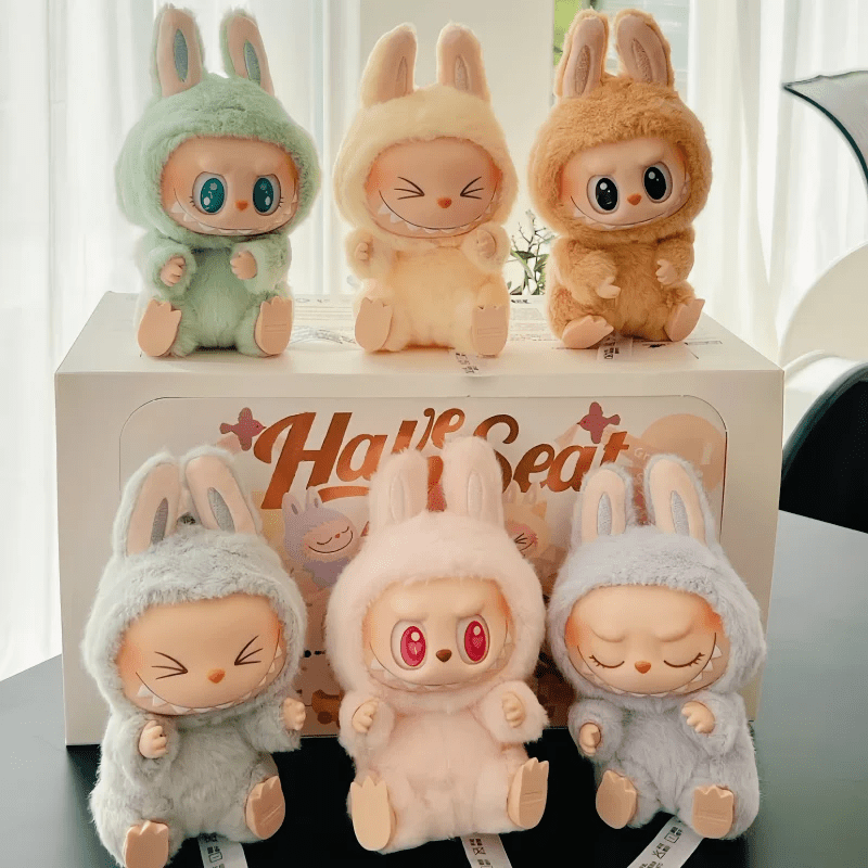Labubu Have a Seat Monster Plush Keychain Blind Box (Random Character) - 1 PC