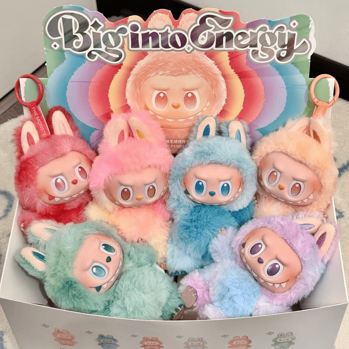 Labubu Big Into Energy Monster Keychain Blind Box (Random Character) - 1 PC