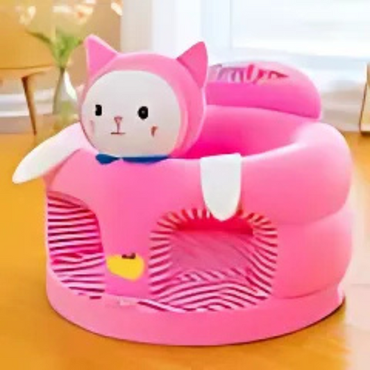 Baby Round Floor Seat/Support Sofa Seat (Pink)