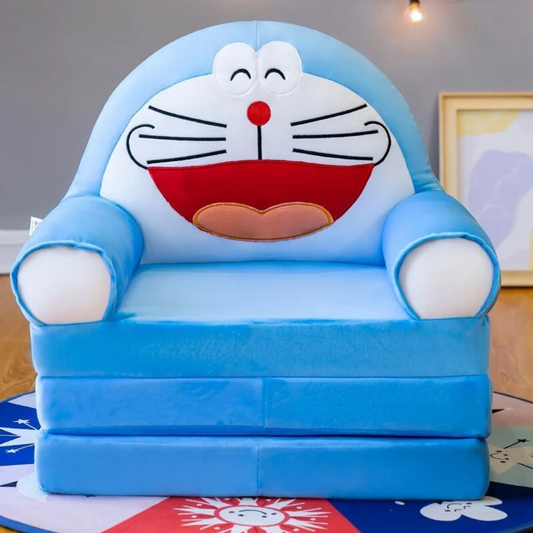 Baby Round Floor Seat/Support Sofa Seat (Blue)